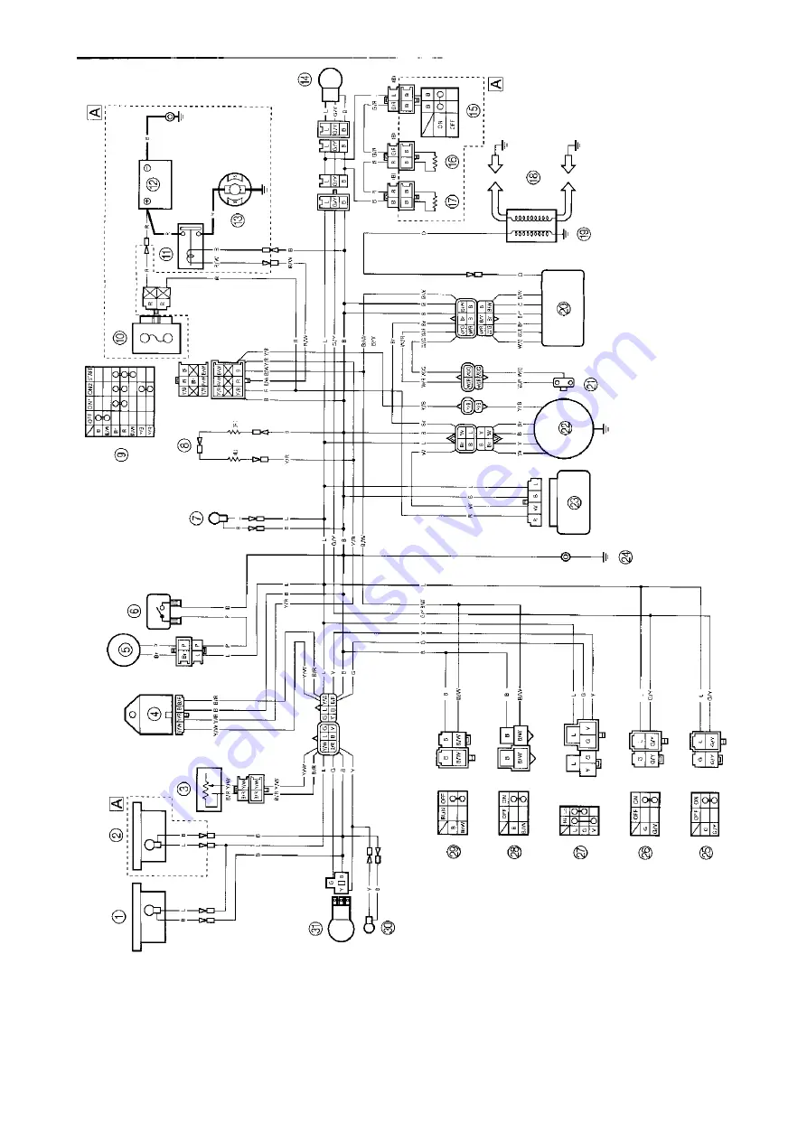 Yamaha VT480TRW Service Manual Download Page 43