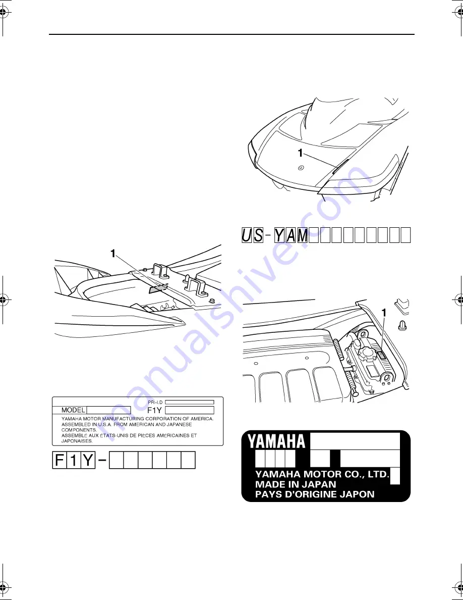 Yamaha VX WaveRunner 2007 Скачать руководство пользователя страница 6