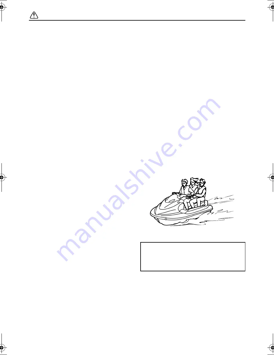 Yamaha VX WaveRunner 2007 Owner'S/Operator'S Manual Download Page 14