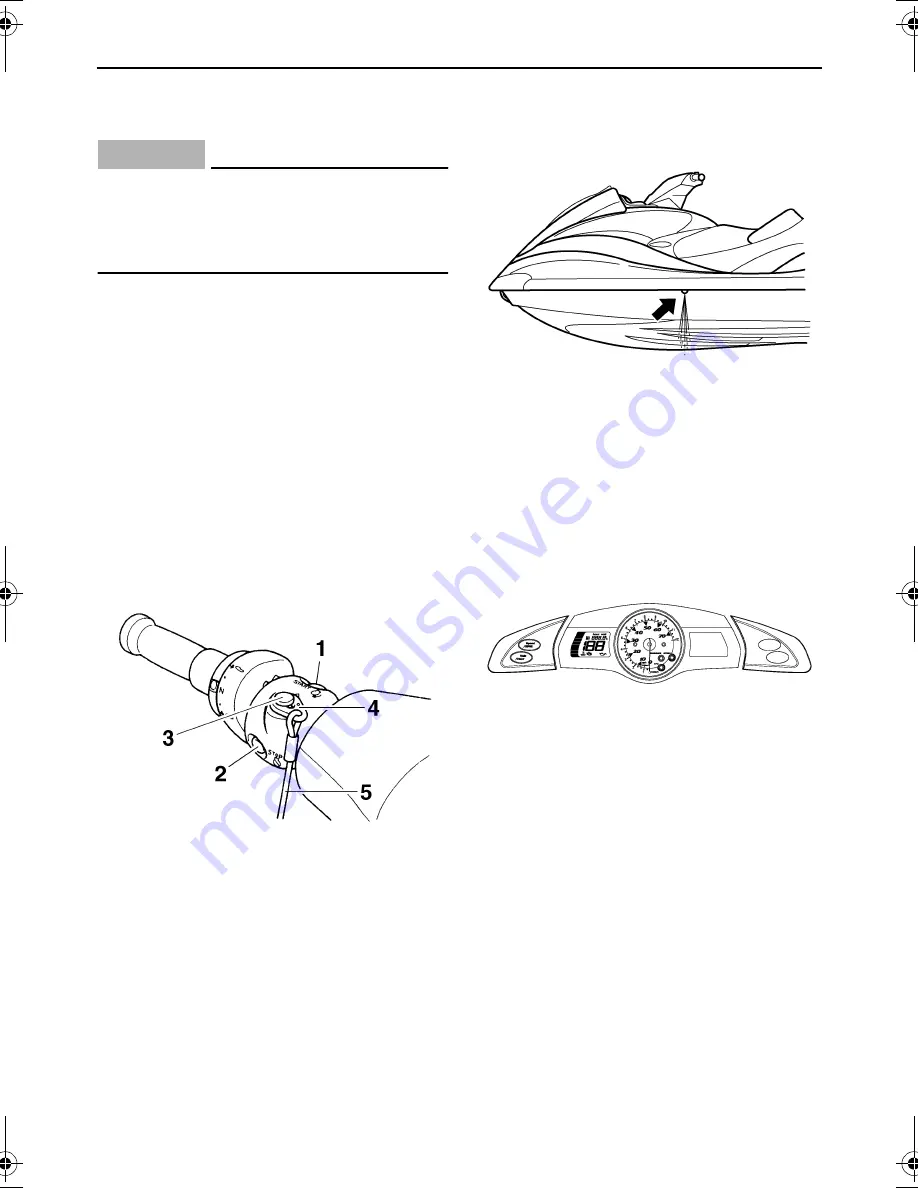 Yamaha VX WaveRunner 2007 Owner'S/Operator'S Manual Download Page 63