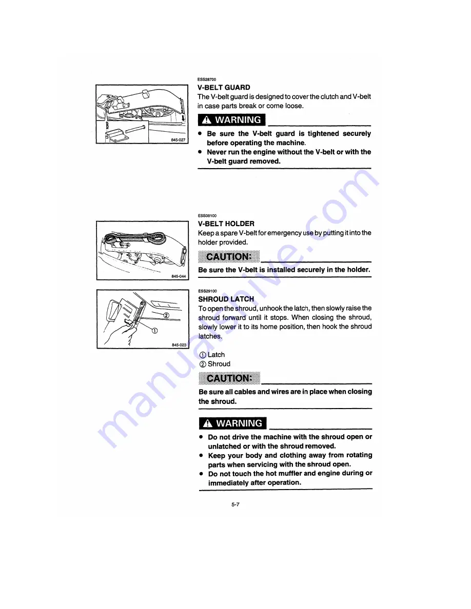 Yamaha VX500C Owner'S Manual Download Page 25