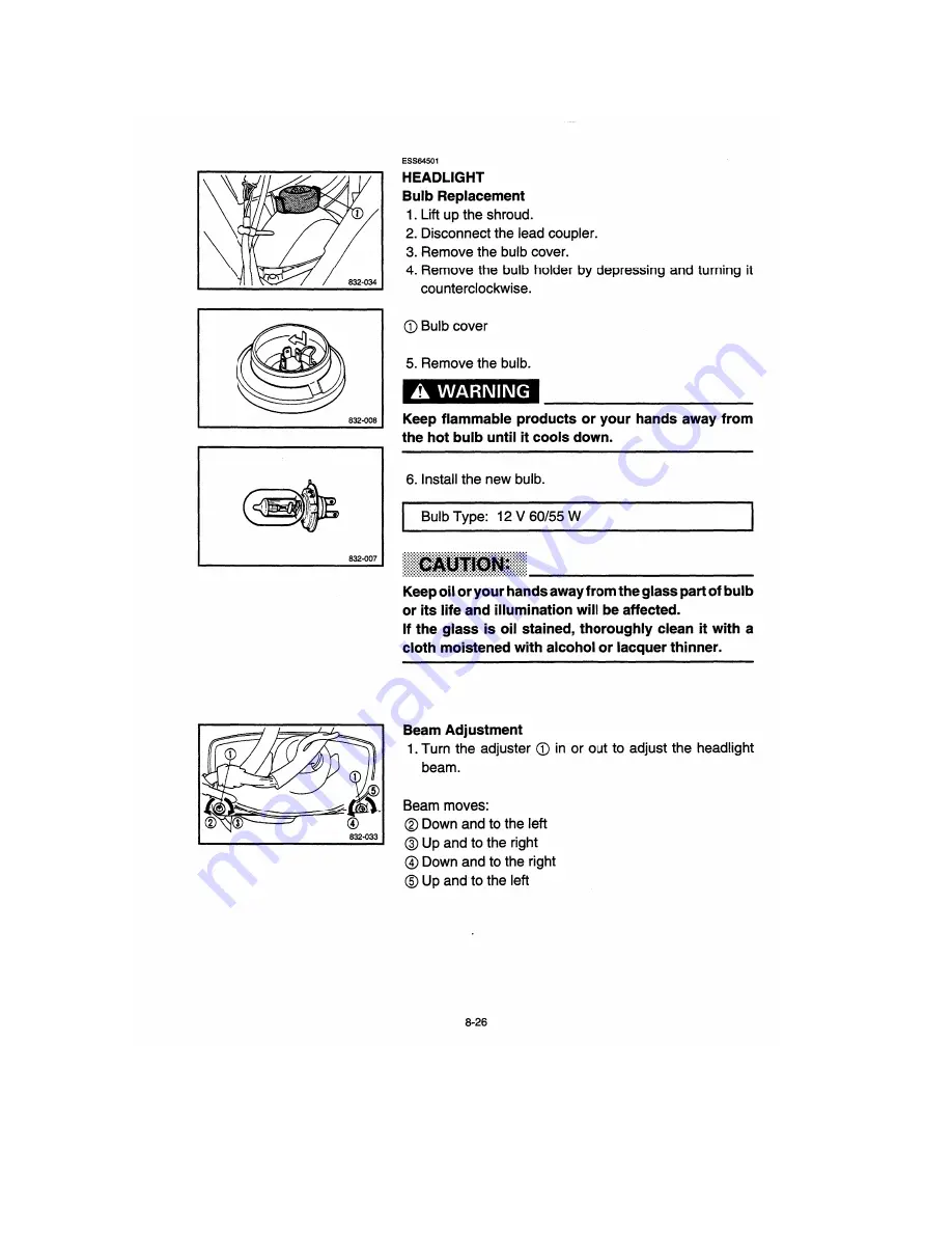 Yamaha VX600ERC Owner'S Manual Download Page 73