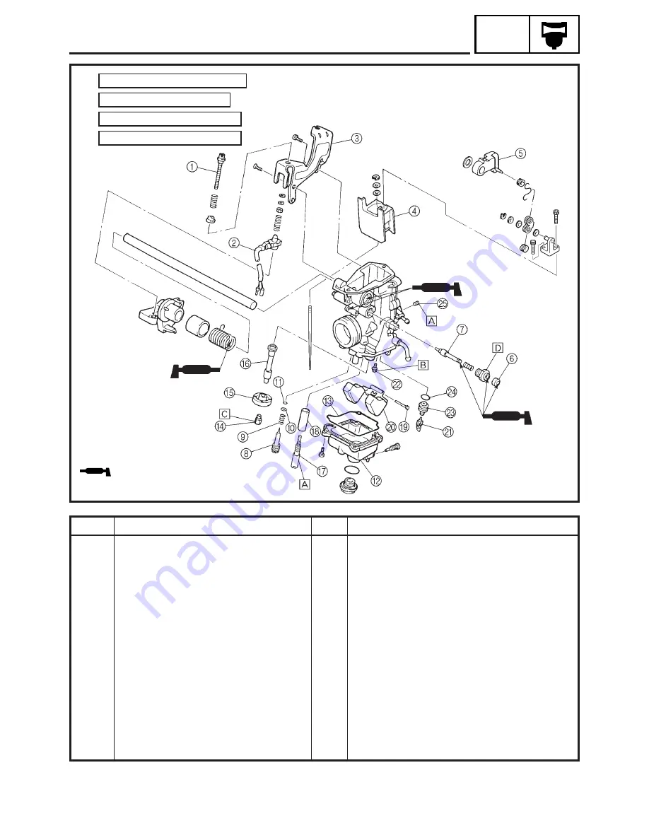 Yamaha VX600ERG Service Manual Download Page 191