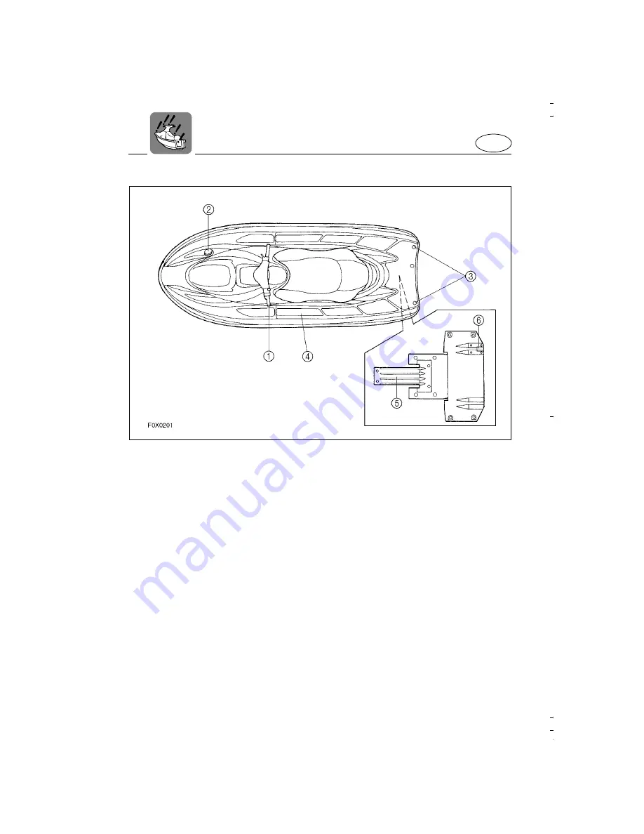 Yamaha WaveRunner GP800R 2001 Owner'S/Operator'S Manual Download Page 25