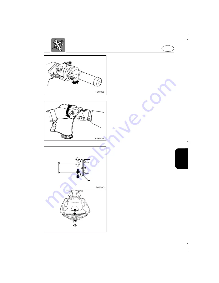 Yamaha WaveRunner GP800R 2001 Owner'S/Operator'S Manual Download Page 94