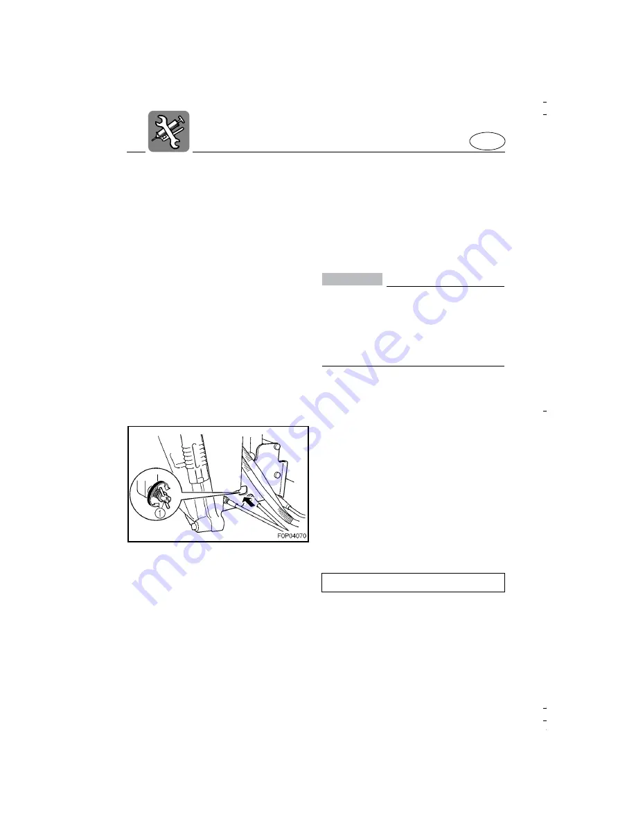 Yamaha WaveRunner GP800R 2001 Owner'S/Operator'S Manual Download Page 101