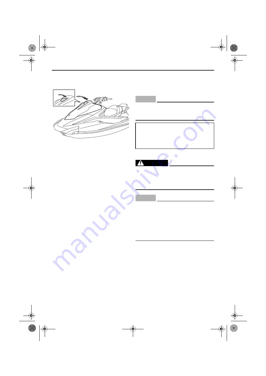 Yamaha WaveRunner VX 2015 Operator'S Manual Download Page 59