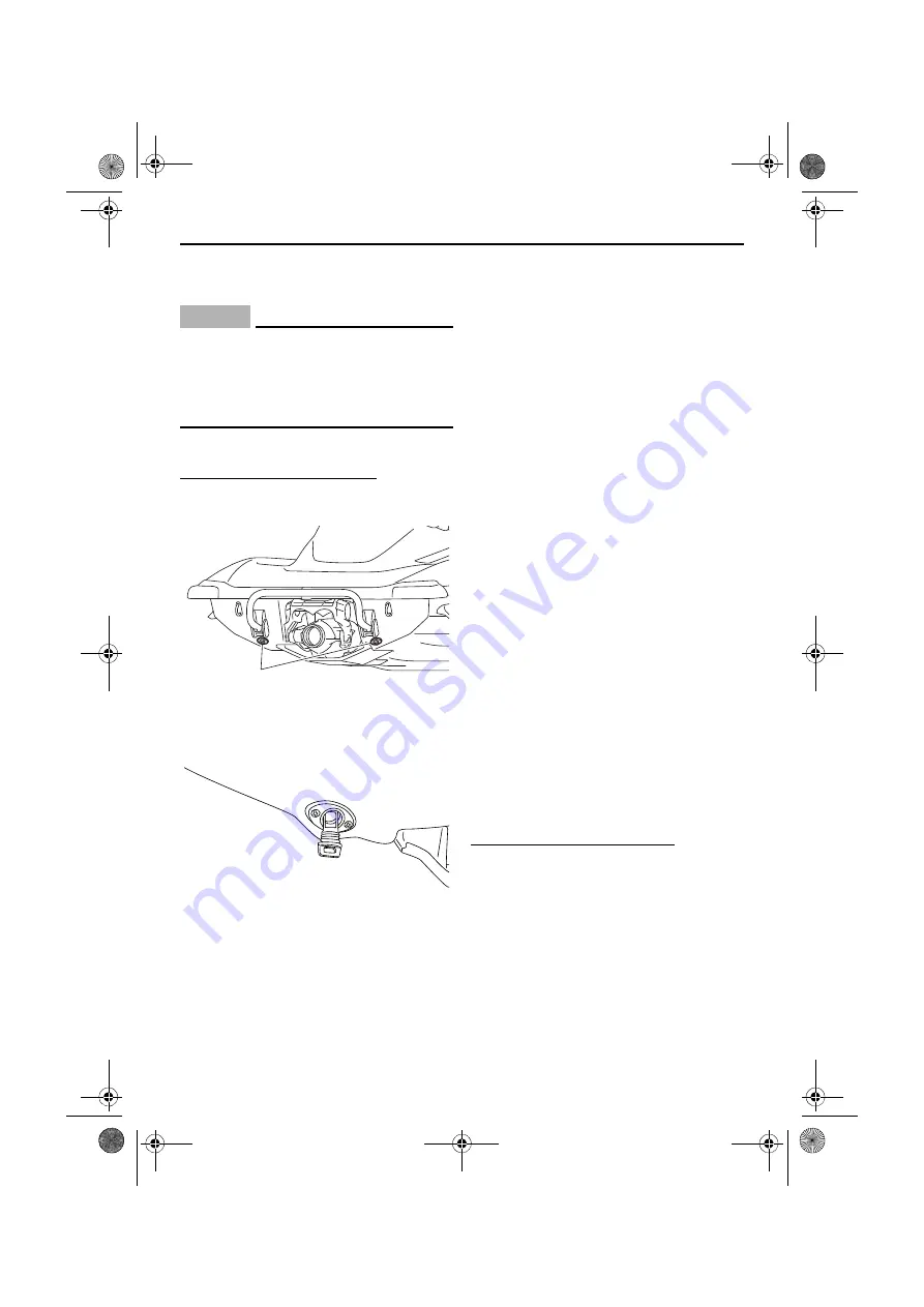 Yamaha WaveRunner VX 2015 Operator'S Manual Download Page 61