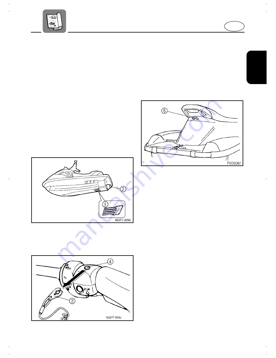 Yamaha WaveRunner XL800 2001 Owner'S/Operator'S Manual Download Page 19