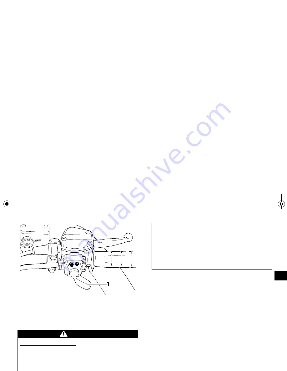 Yamaha WOLVERINE YFM45FXX Owner'S Manual Download Page 25