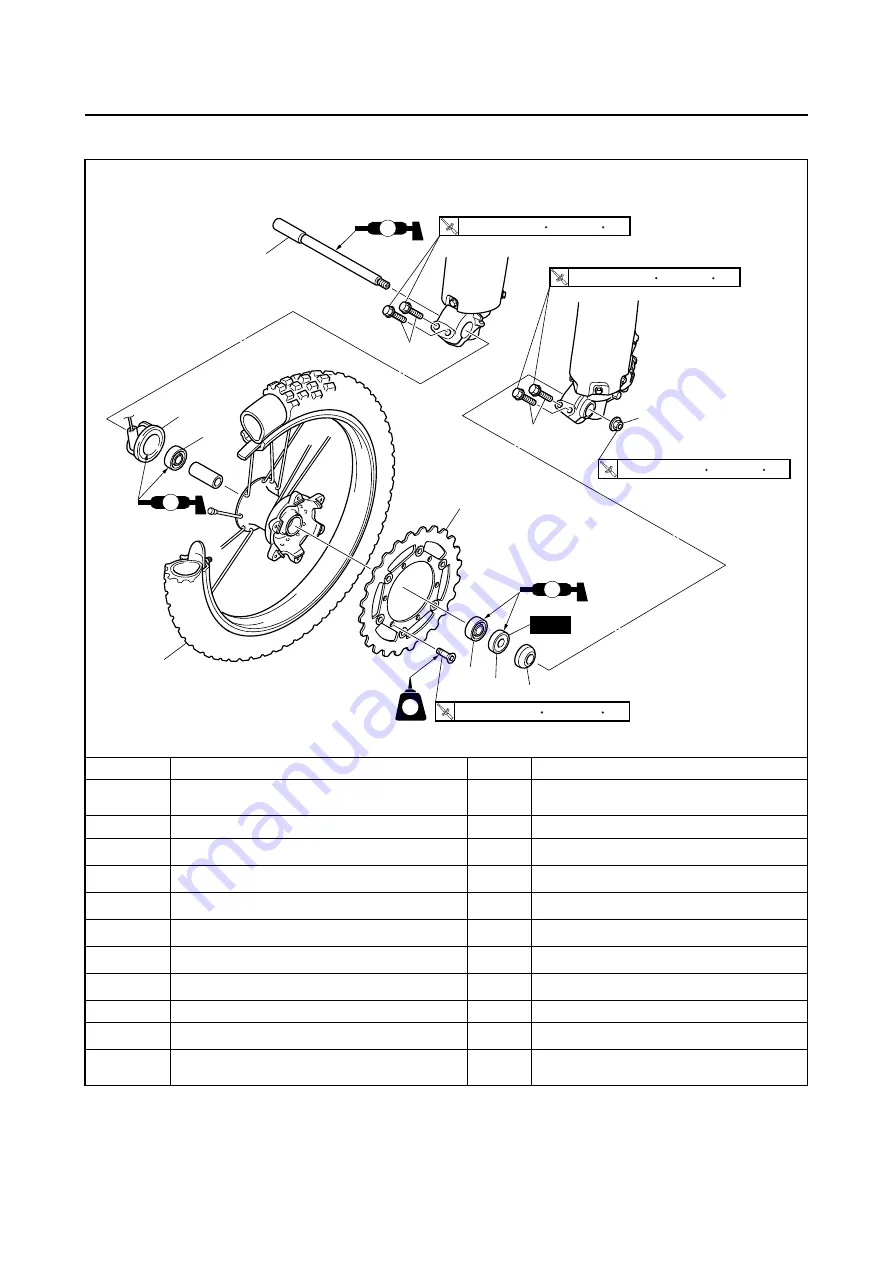 Yamaha WR250F 2017 Owner'S Service Manual Download Page 158