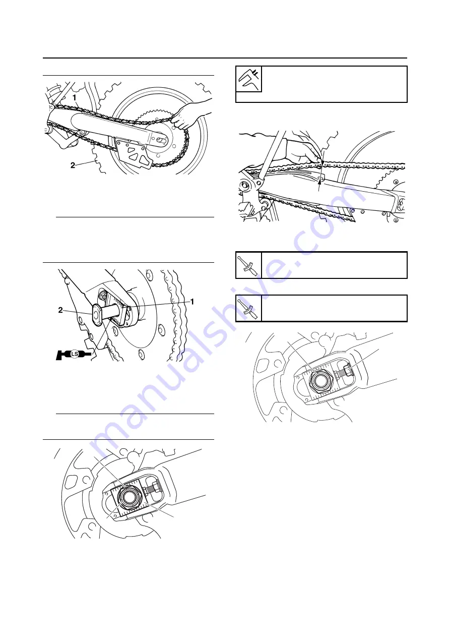 Yamaha WR250F 2023 Owner'S Manual Download Page 98