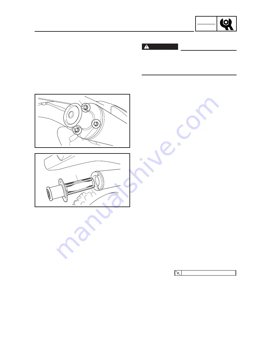 Yamaha WR400F(M) Owner'S Service Manual Download Page 212