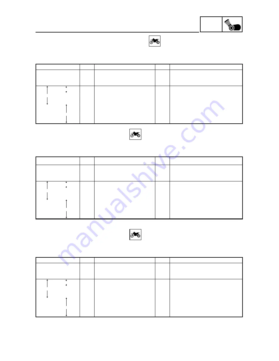 Yamaha WR400F(M) Owner'S Service Manual Download Page 267