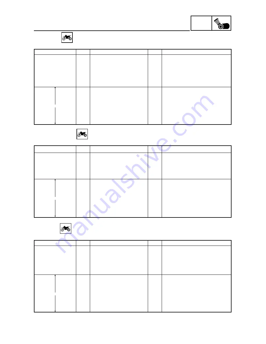 Yamaha WR400F(M) Owner'S Service Manual Download Page 317