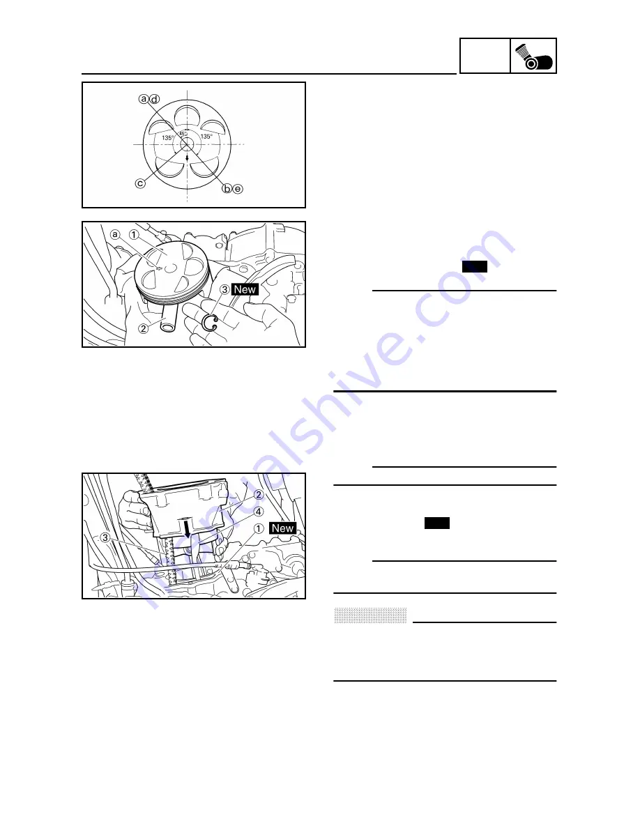 Yamaha WR400F(M) Owner'S Service Manual Download Page 348