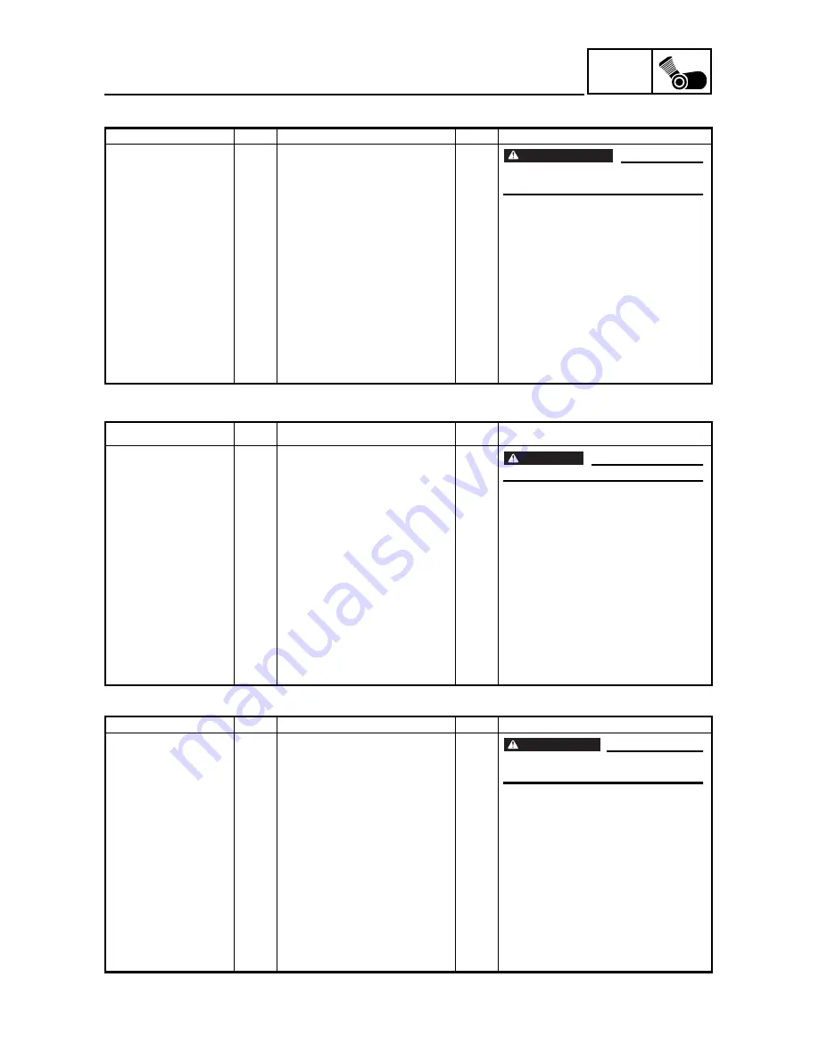 Yamaha WR400F(M) Owner'S Service Manual Download Page 411