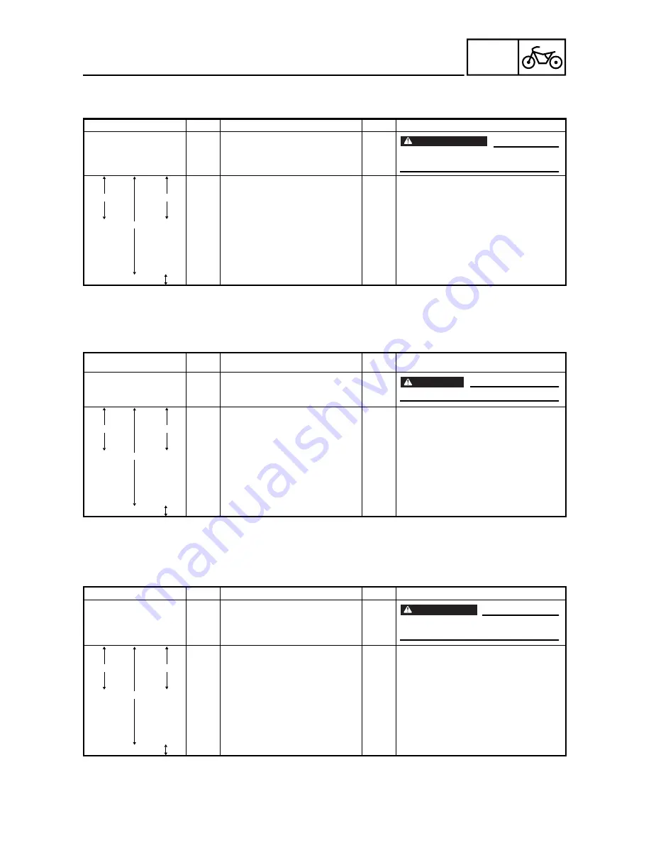 Yamaha WR400F(M) Owner'S Service Manual Download Page 451