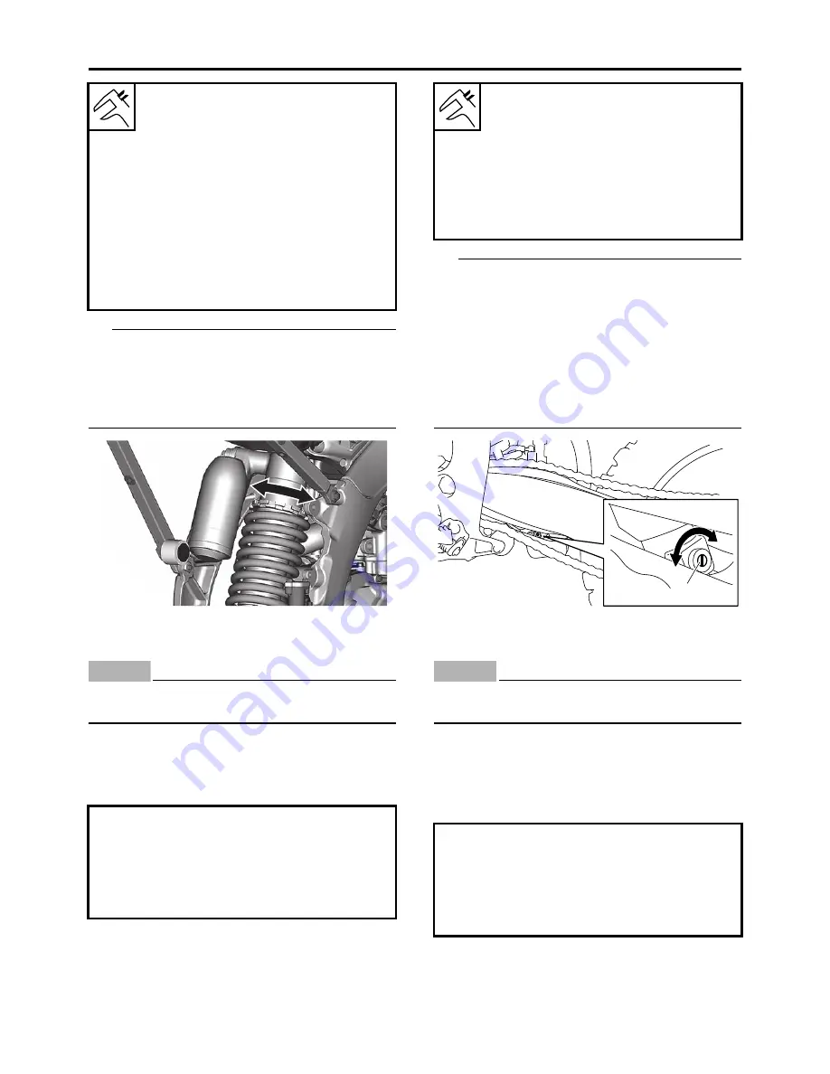 Yamaha WR450F 2021 Owner'S Service Manual Download Page 121