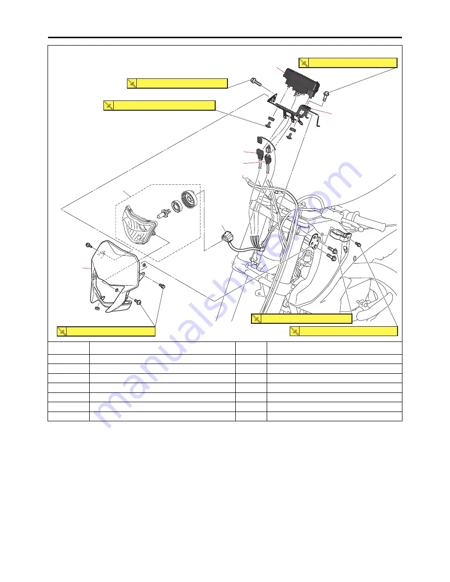 Yamaha WR450F 2021 Owner'S Service Manual Download Page 131