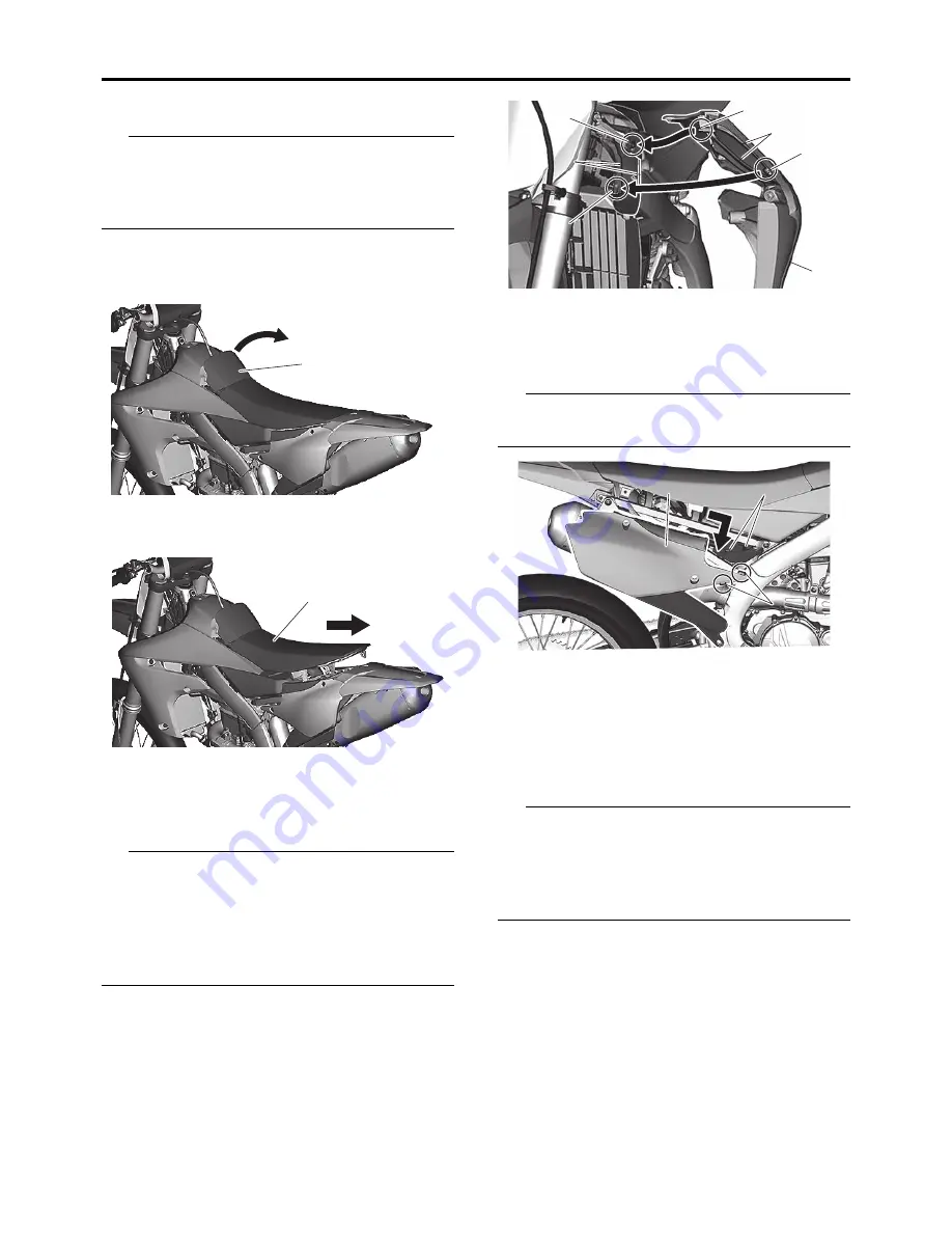 Yamaha WR450F 2021 Owner'S Service Manual Download Page 132