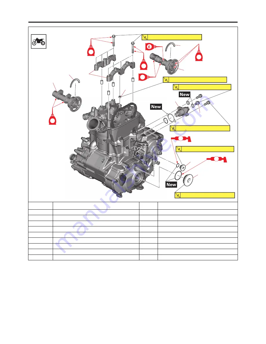 Yamaha WR450F 2021 Owner'S Service Manual Download Page 216