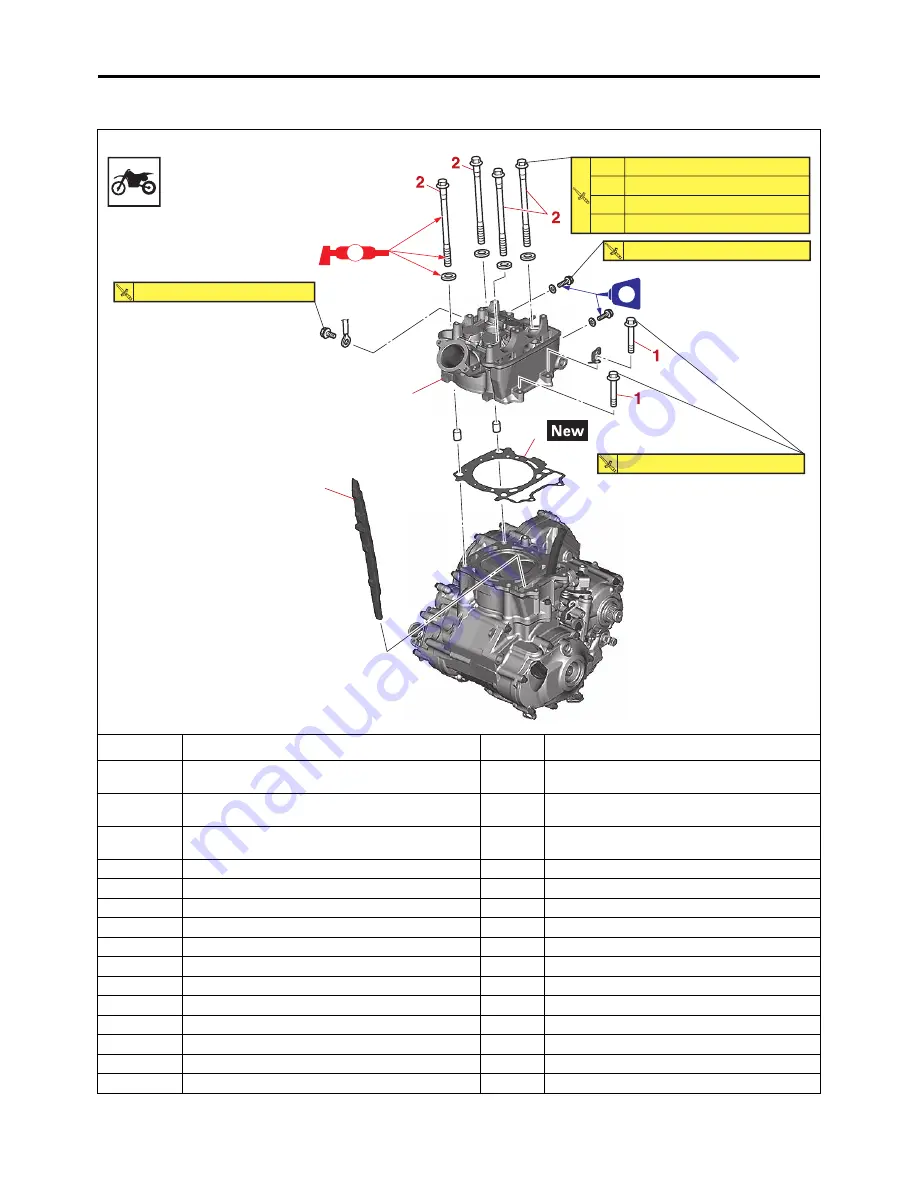 Yamaha WR450F 2021 Owner'S Service Manual Download Page 222