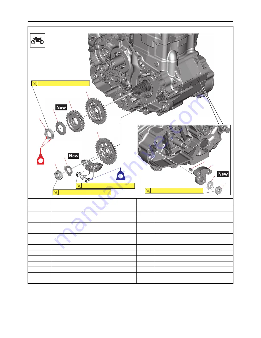 Yamaha WR450F 2021 Owner'S Service Manual Download Page 261