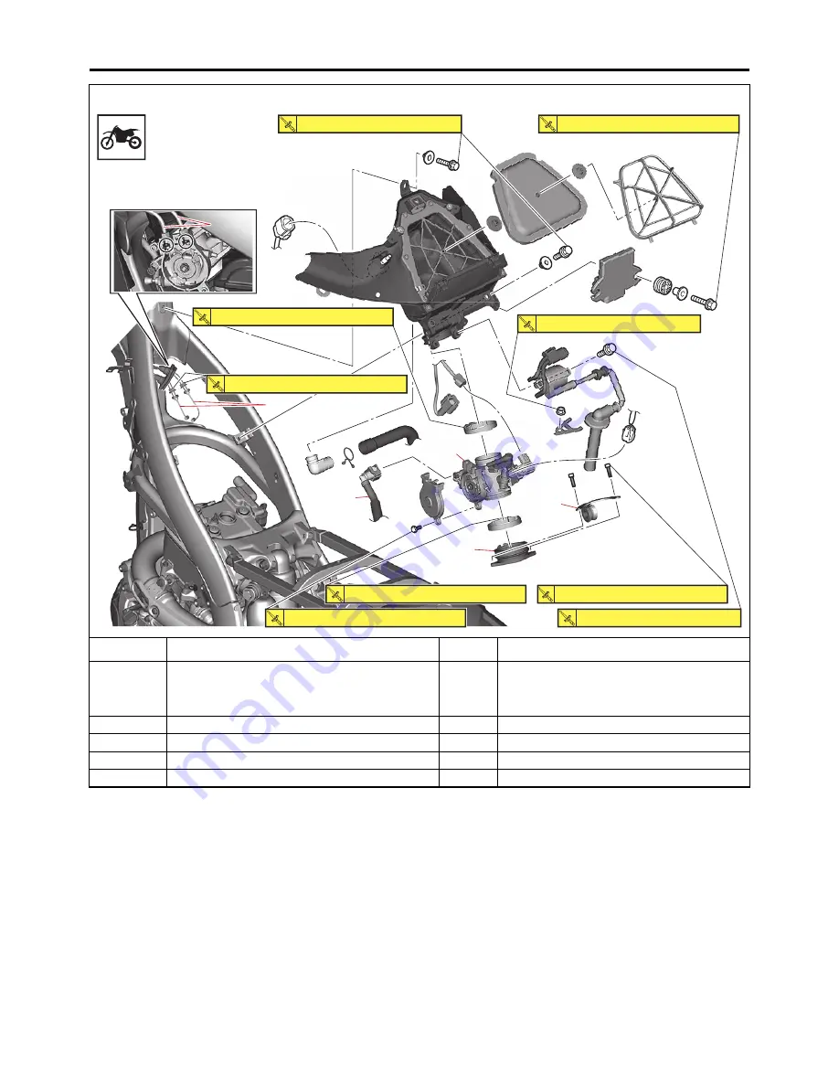 Yamaha WR450F 2021 Owner'S Service Manual Download Page 292