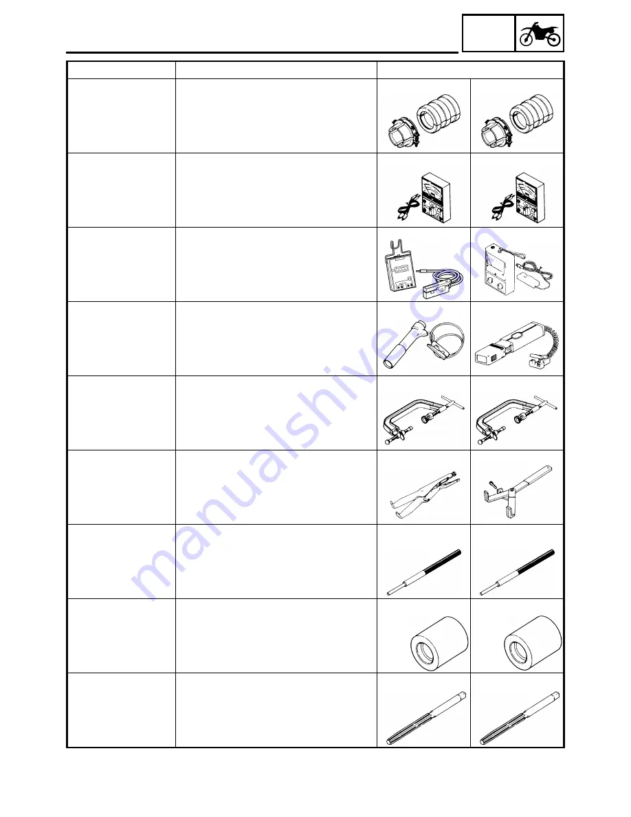 Yamaha WR450F(R) Owner'S Service Manual Download Page 24