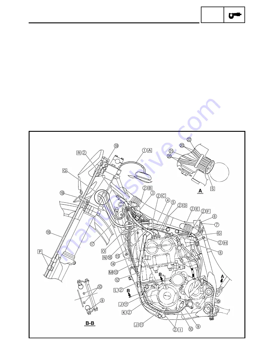 Yamaha WR450F(R) Owner'S Service Manual Download Page 60