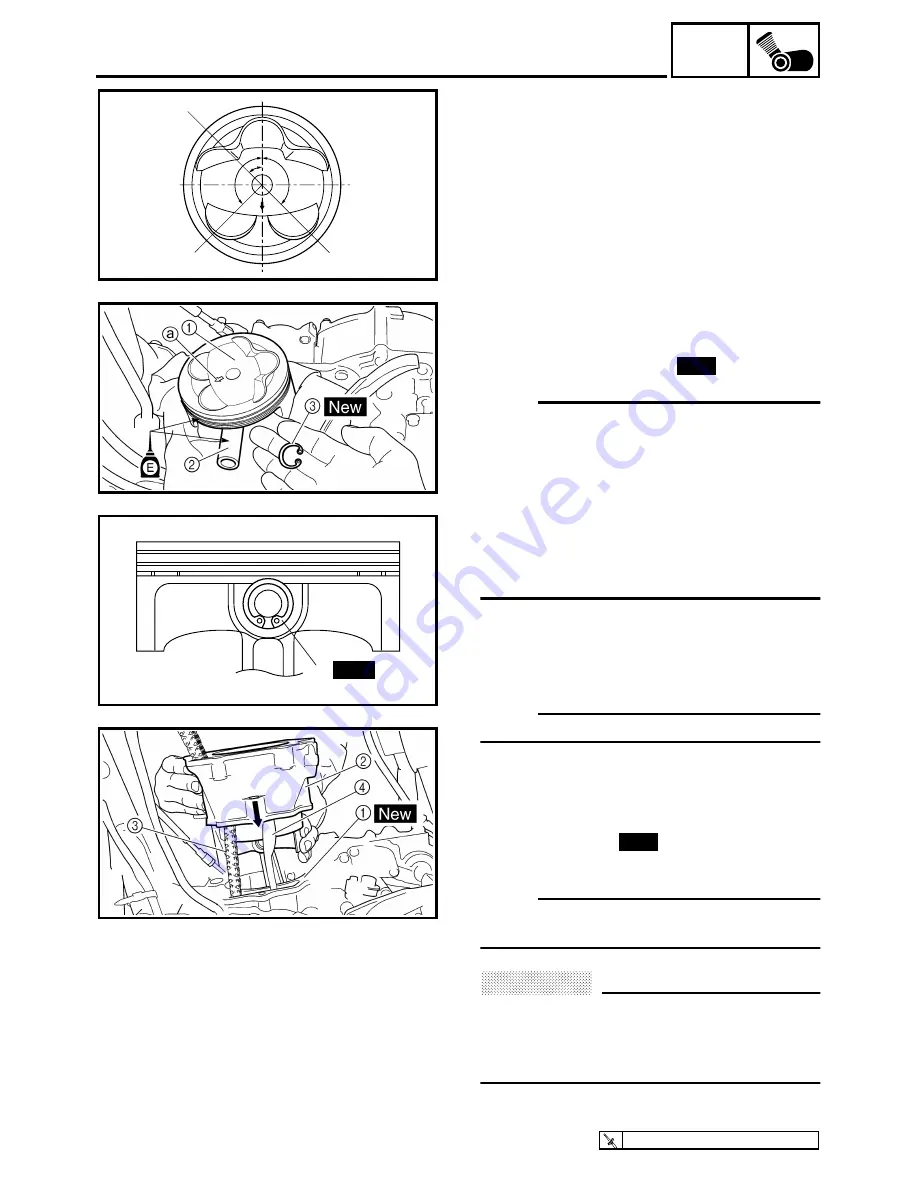 Yamaha WR450F(R) Owner'S Service Manual Download Page 170