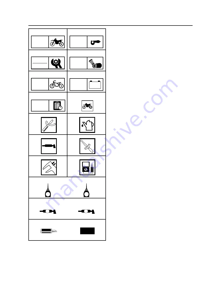 Yamaha WR450F(T) Owner'S Service Manual Download Page 16