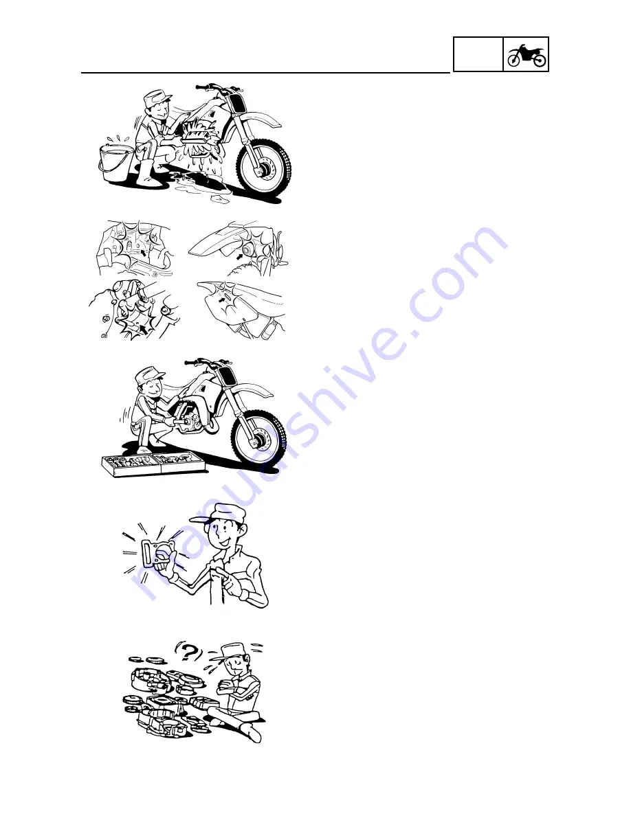 Yamaha WR450F(T) Owner'S Service Manual Download Page 30