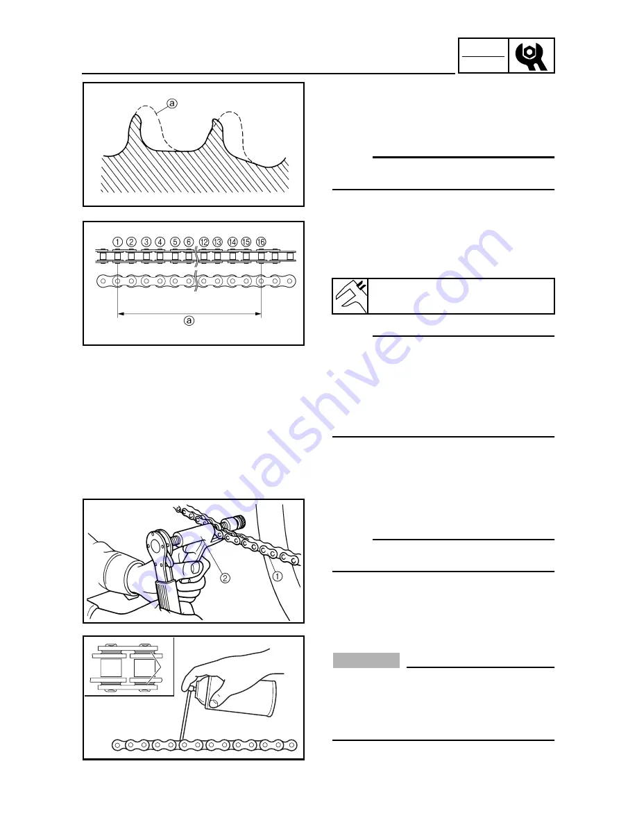 Yamaha WR450F(T) Owner'S Service Manual Download Page 244