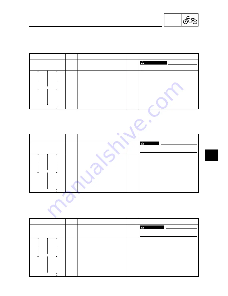 Yamaha WR450F(T) Owner'S Service Manual Download Page 513