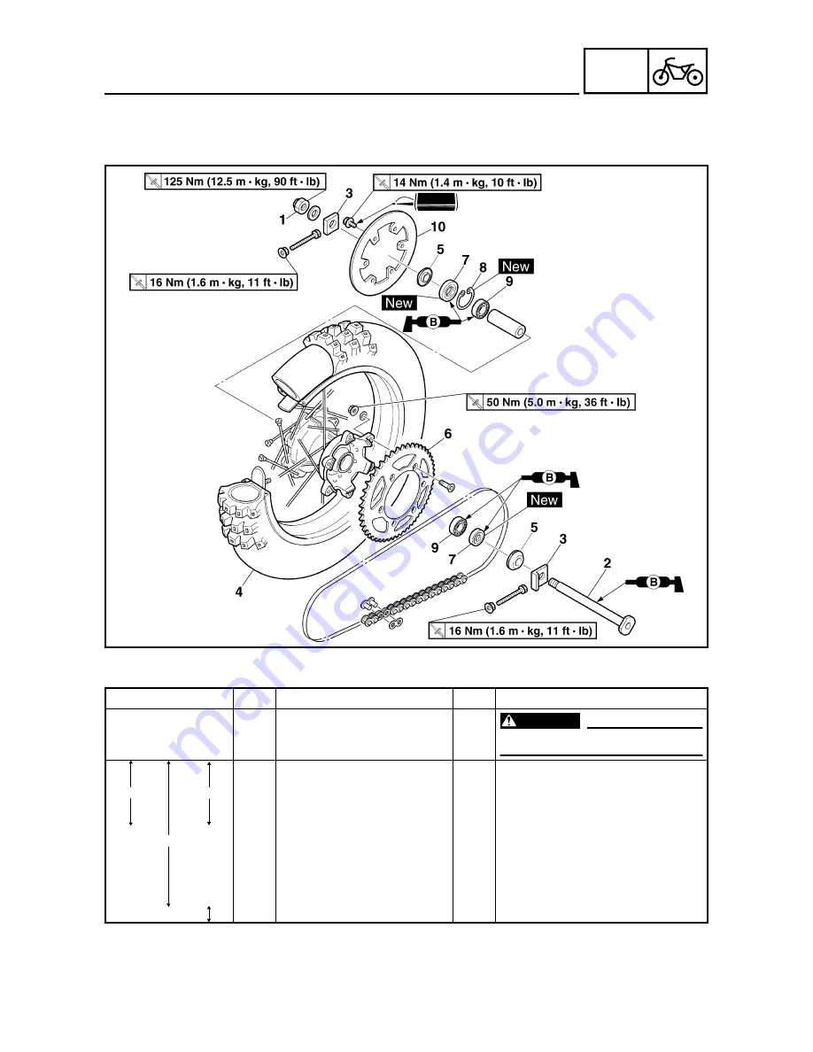 Yamaha WR450F(T) Owner'S Service Manual Download Page 514