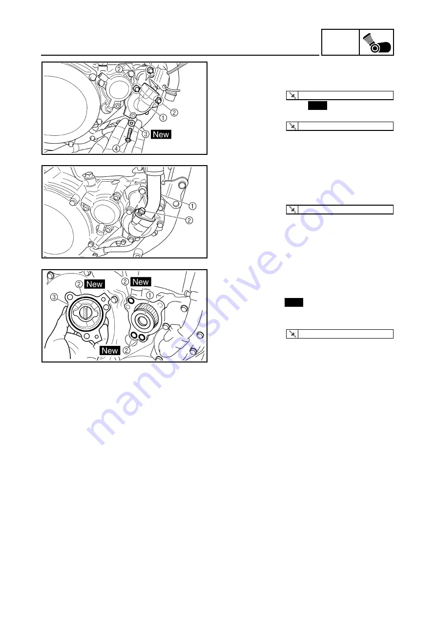 Yamaha WR450F(V) Owner'S Service Manual Download Page 444