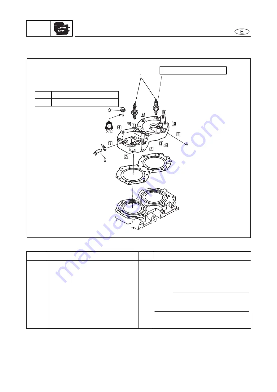 Yamaha XL700 WaveRunner 2001 Supplementary Service Manual Download Page 64