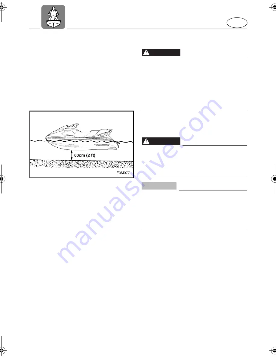 Yamaha XL700 WaveRunner 2003 Owner'S/Operator'S Manual Download Page 60