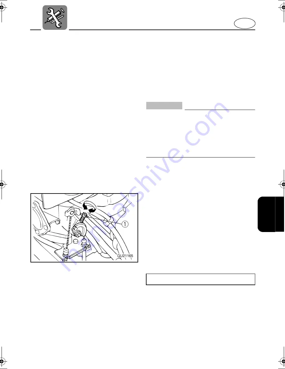 Yamaha XL700 WaveRunner 2003 Owner'S/Operator'S Manual Download Page 99