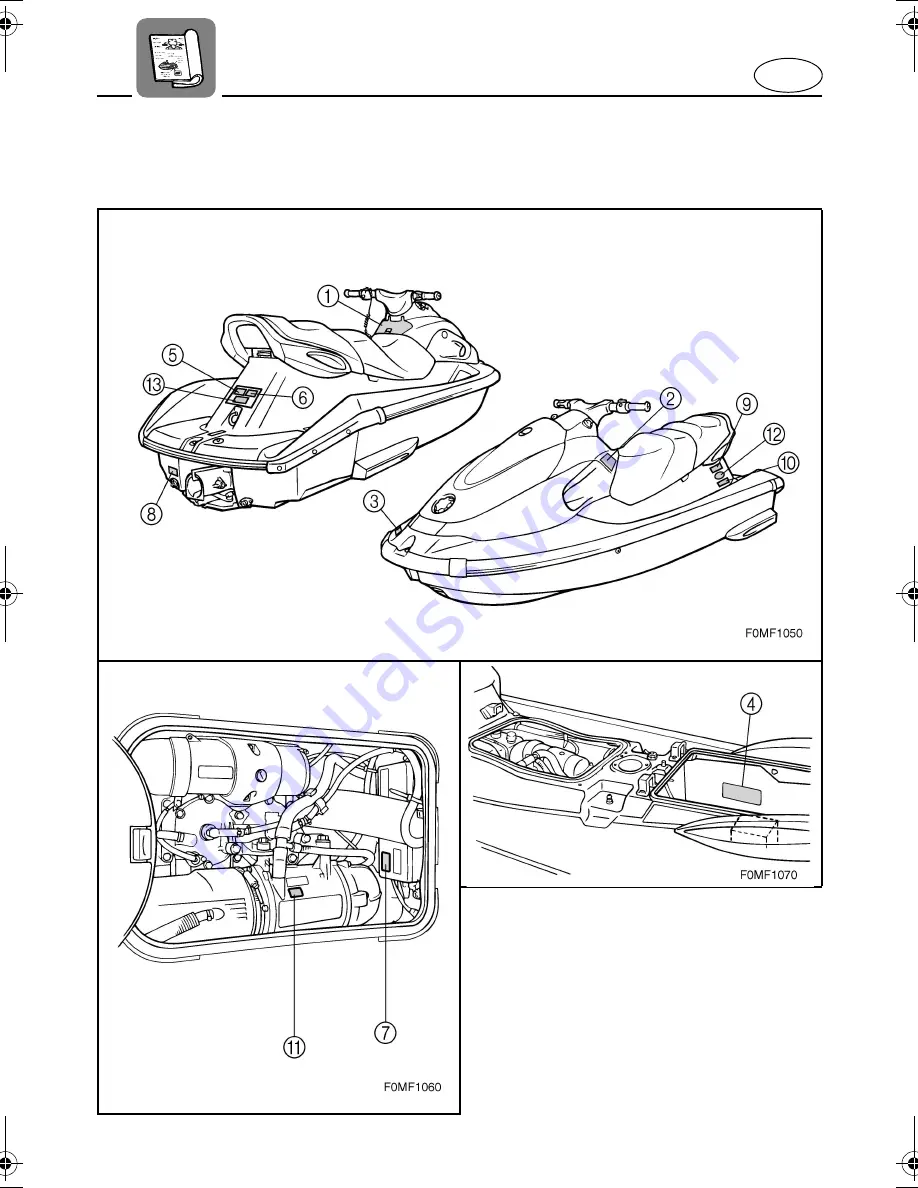 Yamaha XL700 WaveRunner 2004 Скачать руководство пользователя страница 8