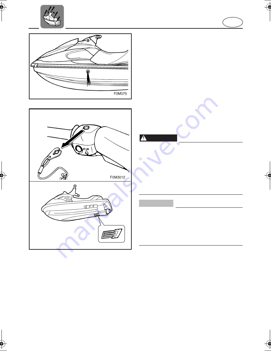 Yamaha XL700 WaveRunner 2004 Owner'S/Operator'S Manual Download Page 40