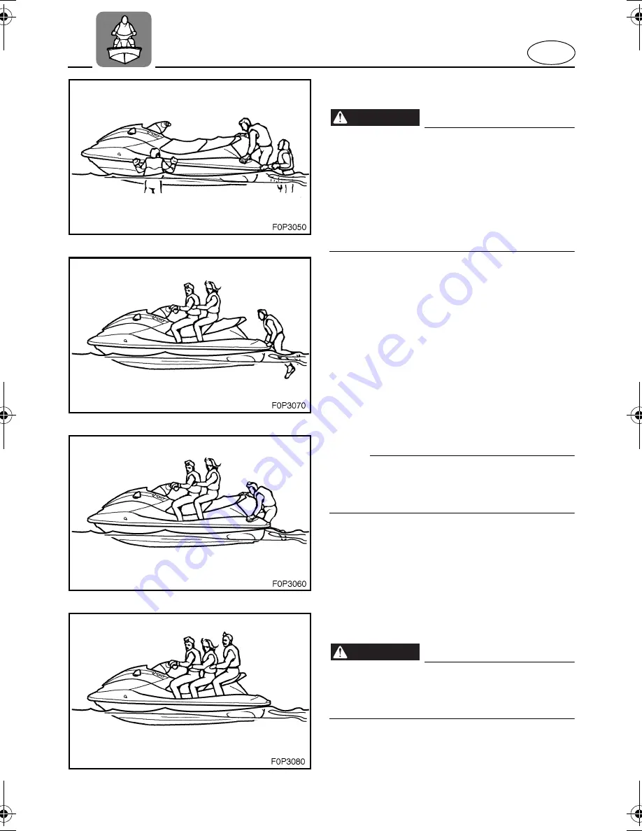 Yamaha XL700 WaveRunner 2004 Owner'S/Operator'S Manual Download Page 70