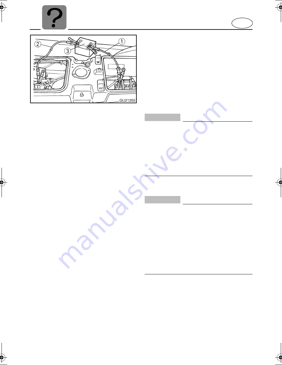 Yamaha XL700 WaveRunner 2004 Owner'S/Operator'S Manual Download Page 110