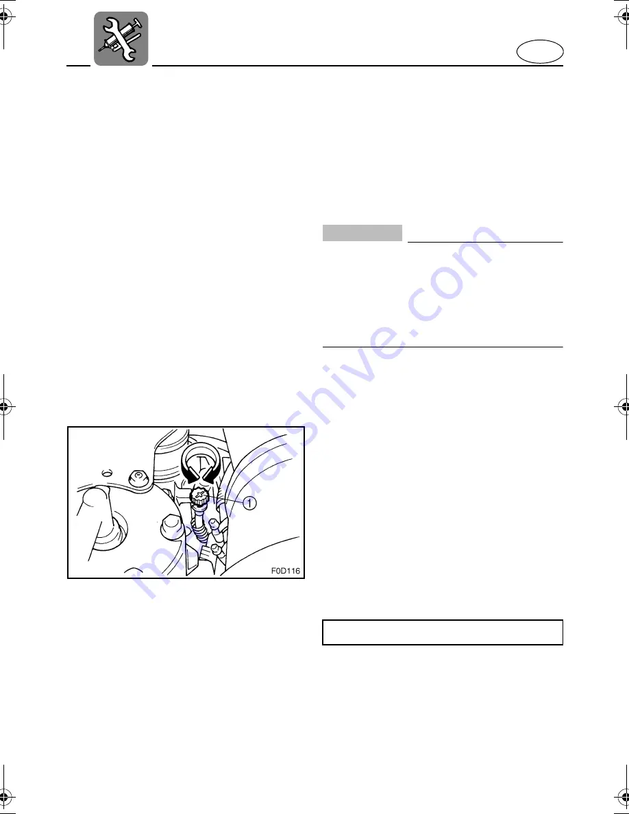 Yamaha XLT1200 WaveRunner 2004 Owner'S/Operator'S Manual Download Page 118