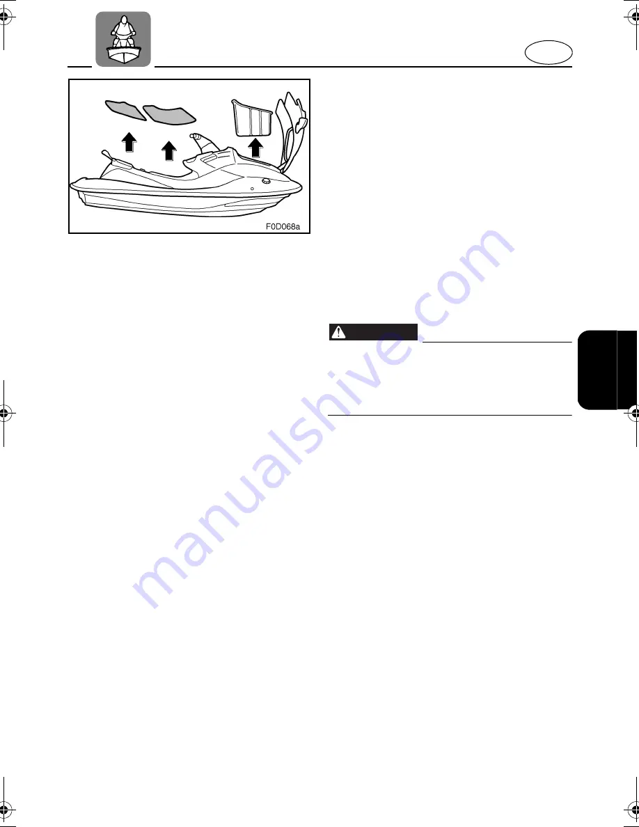 Yamaha XLT800 WaveRunner 2004 Owner'S/Operator'S Manual Download Page 63