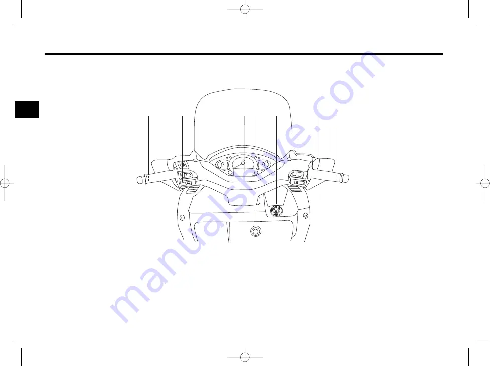 Yamaha XMAX 125i 2005 Owner'S Manual Download Page 14