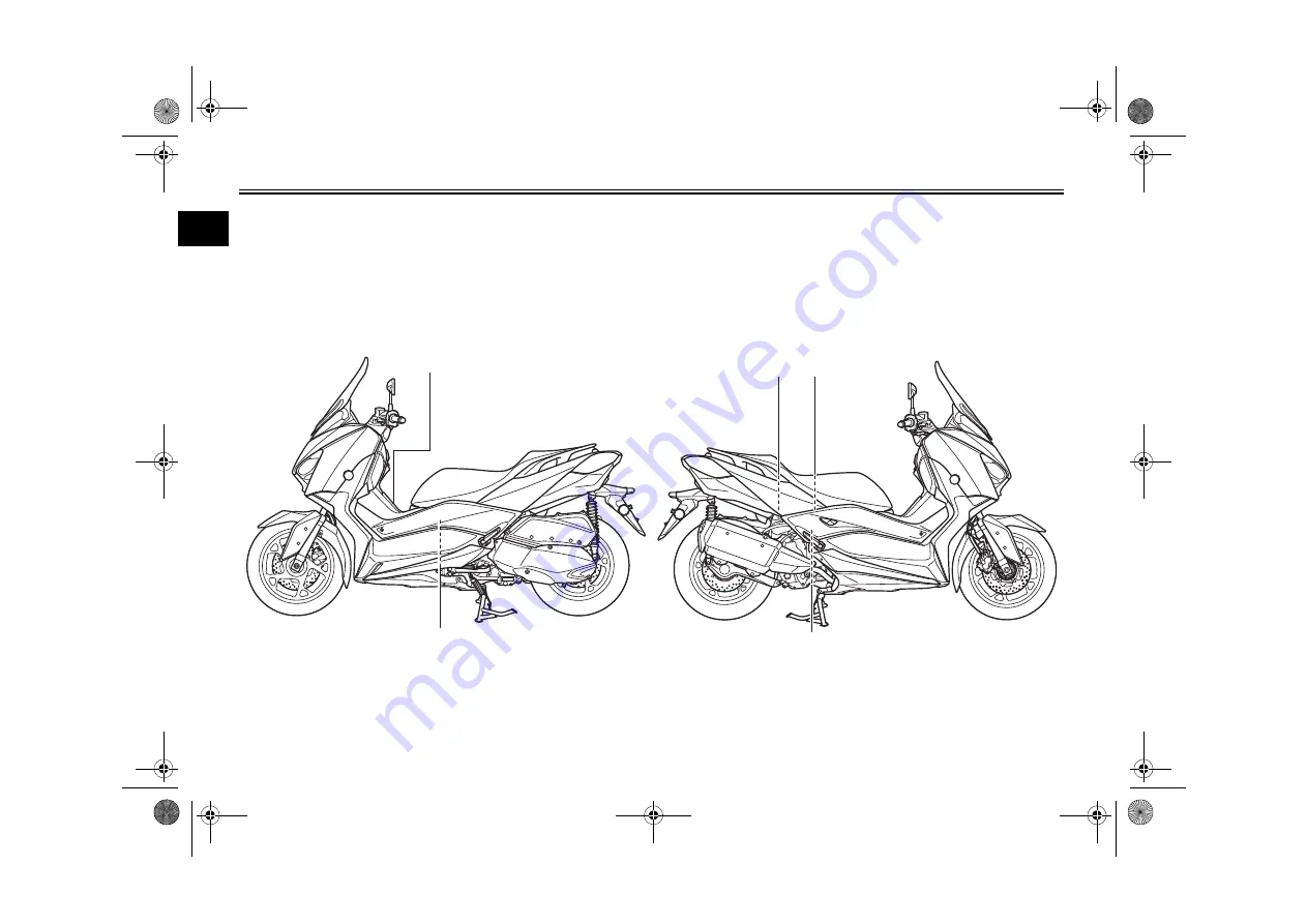 Yamaha XMAX 300 Owner'S Manual Download Page 8