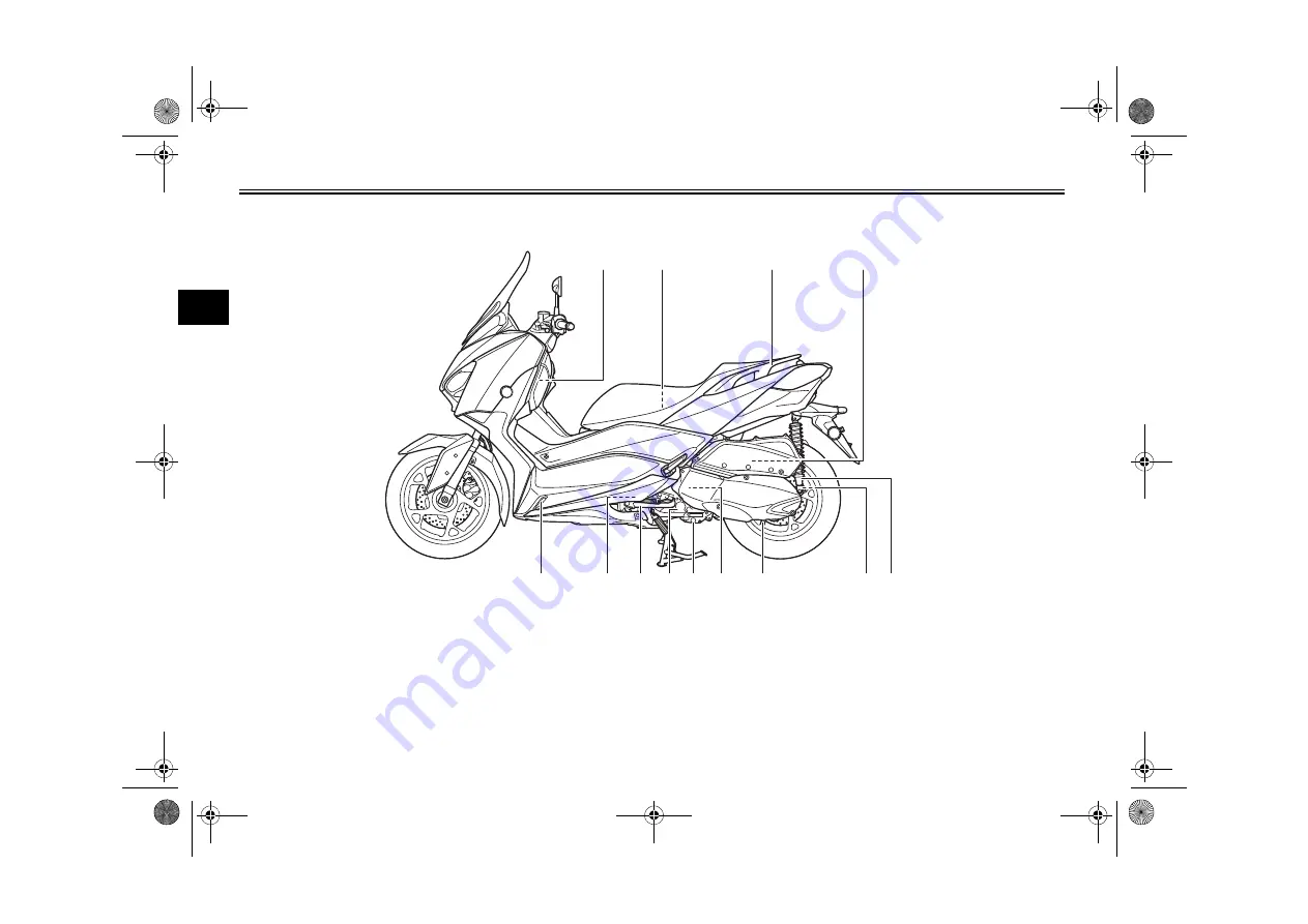 Yamaha XMAX 300 Owner'S Manual Download Page 16